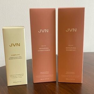 JVN - trio shampoo / conditioner and conditioning mist - revive - new!